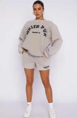 Jackets & Blazers | White Fox Boutique Project 5 Oversized Sweater Lunar grey