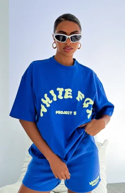 Shirts & Blouses | White Fox Boutique Project 5 Oversized Tee Cobalt blue