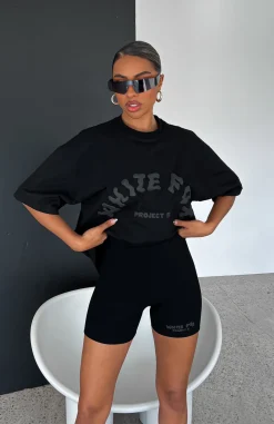 Shirts & Blouses | White Fox Boutique Project 5 Oversized Tee Ink black