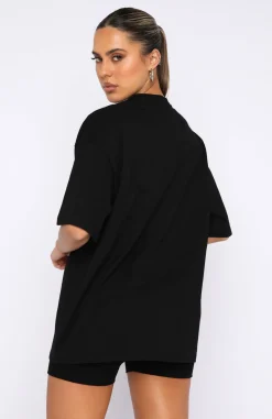 Shirts & Blouses | White Fox Boutique Project 5 Oversized Tee Ink black