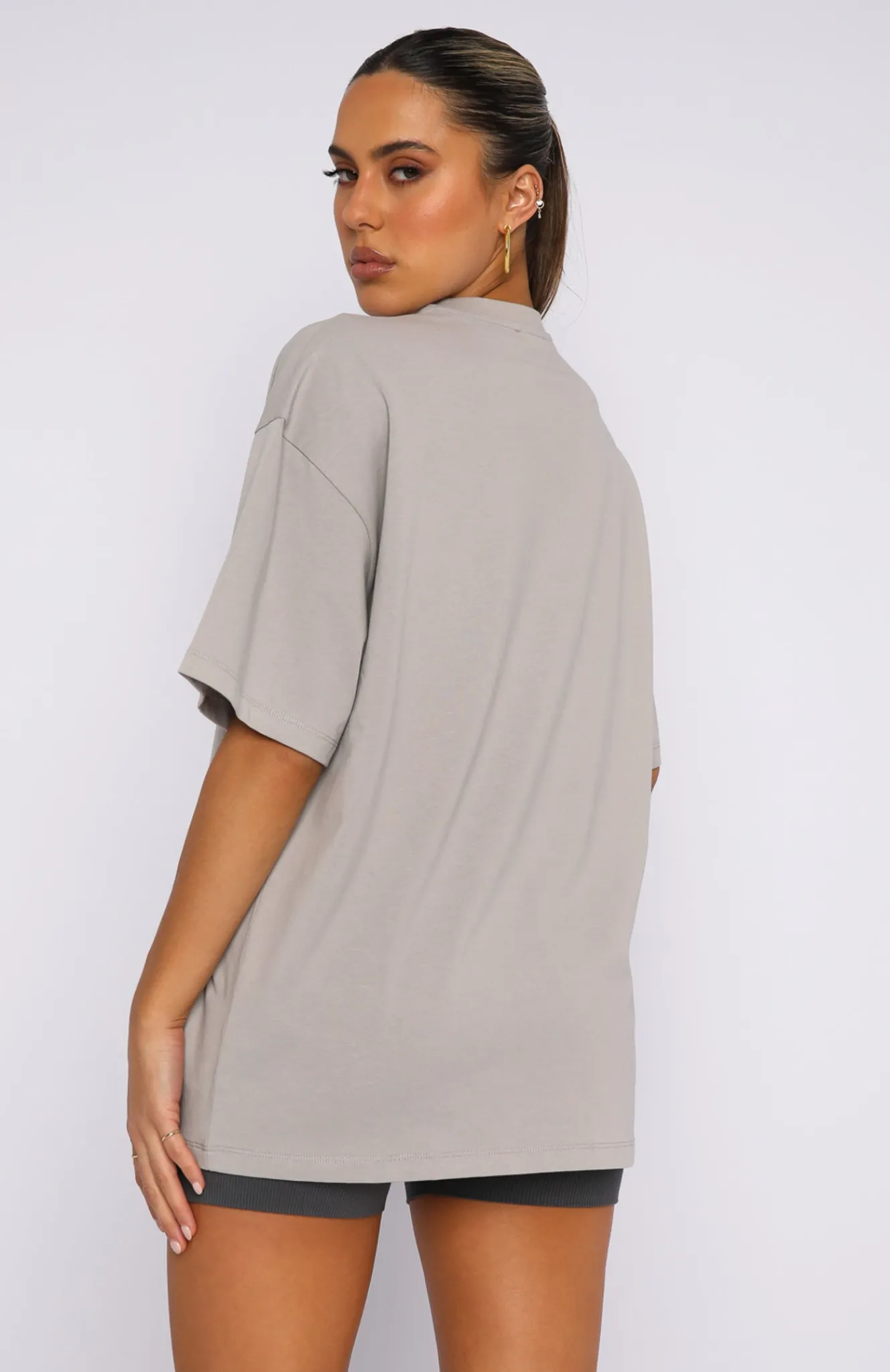 Shirts & Blouses | White Fox Boutique Project 5 Oversized Tee Lunar grey