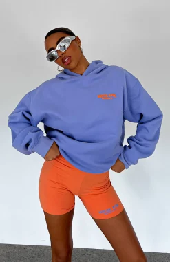 Shorts | White Fox Boutique Project 5 Ribbed Bike Shorts Papaya orange