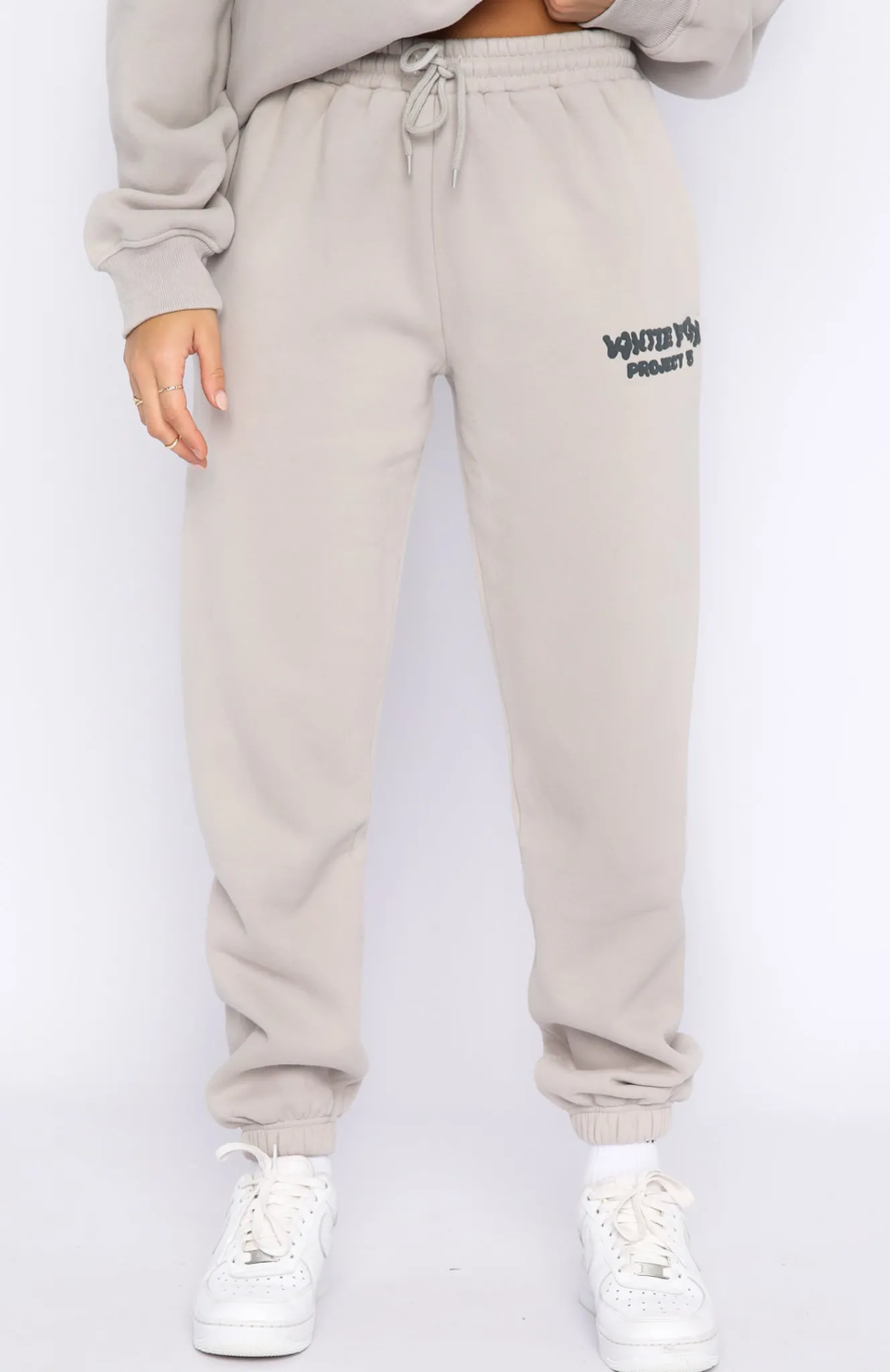 Sweatpants | White Fox Boutique Project 5 Sweatpants Lunar grey