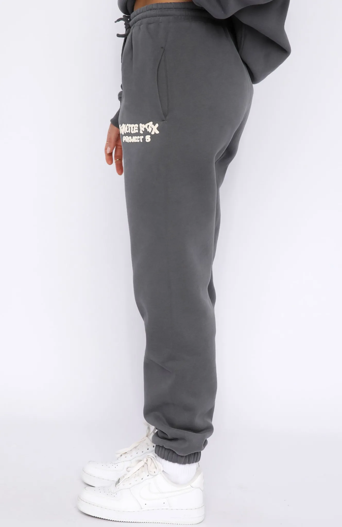 Sweatpants | White Fox Boutique Project 5 Sweatpants Volcanic grey