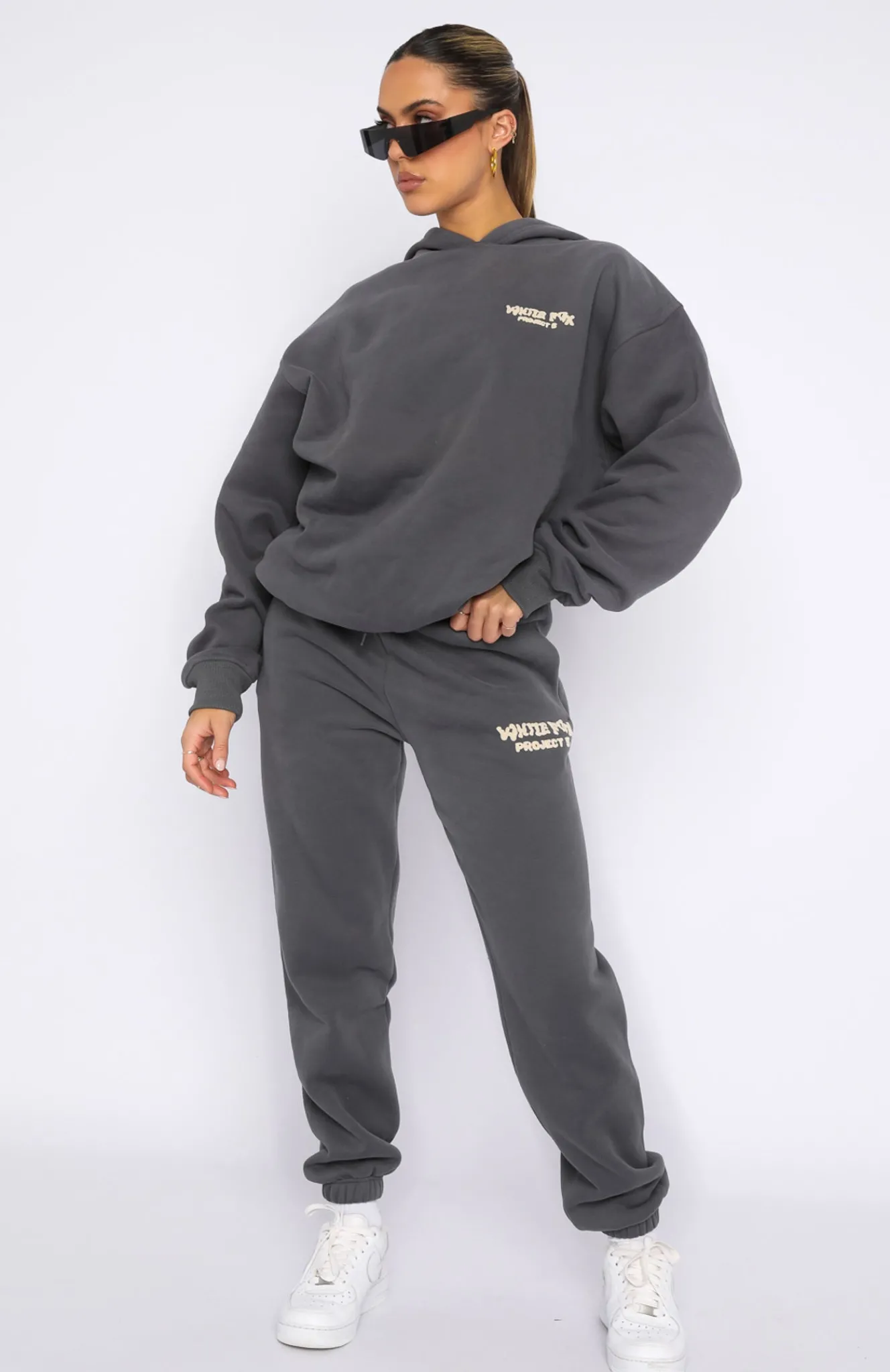 Sweatpants | White Fox Boutique Project 5 Sweatpants Volcanic grey