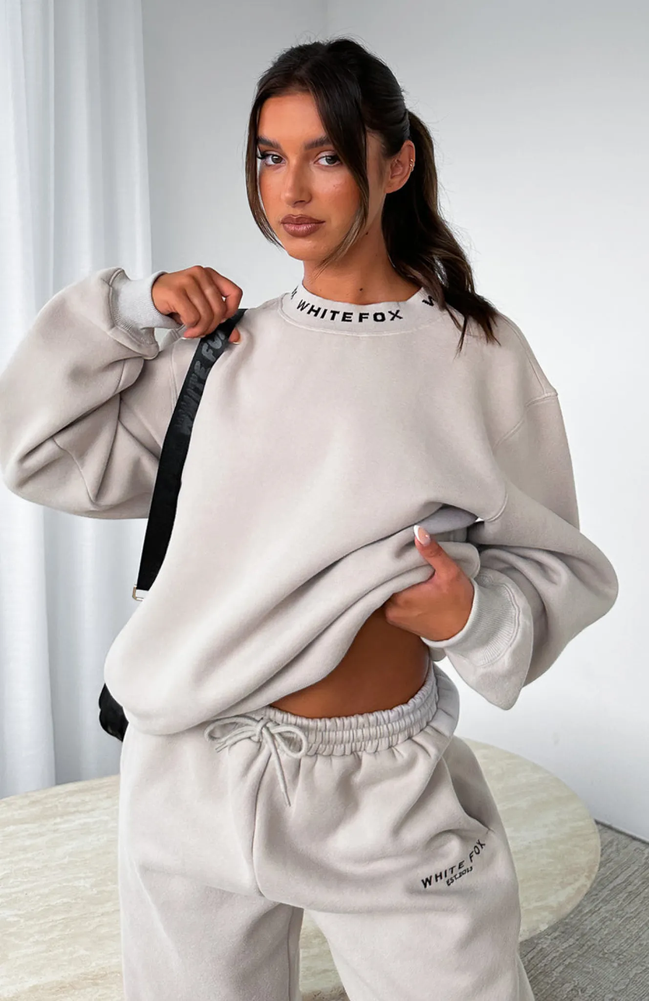 Jackets & Blazers | White Fox Boutique Put It On Repeat Oversized Sweater Lunar grey