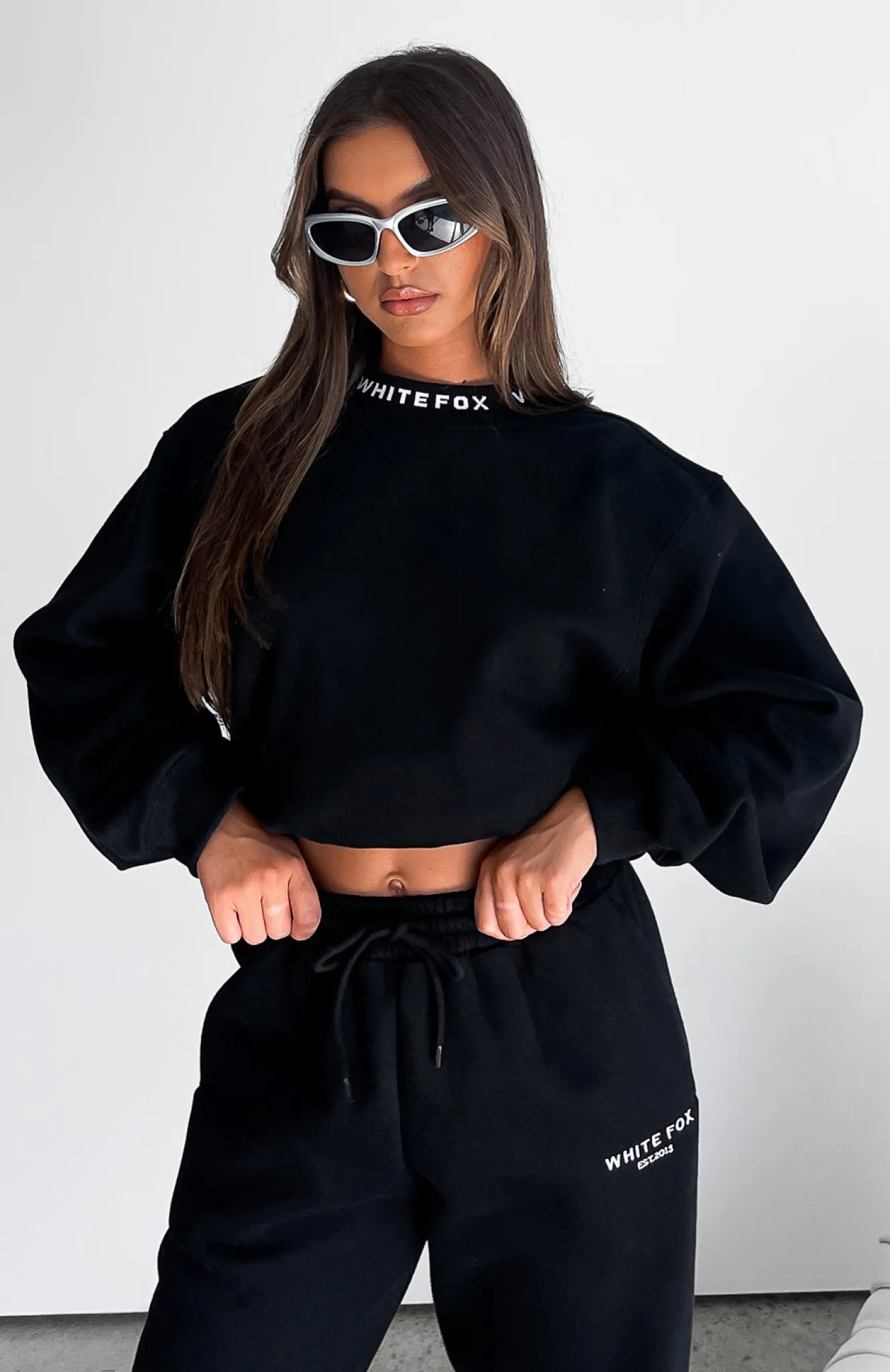Jackets & Blazers | White Fox Boutique Put It On Repeat Oversized Sweater black
