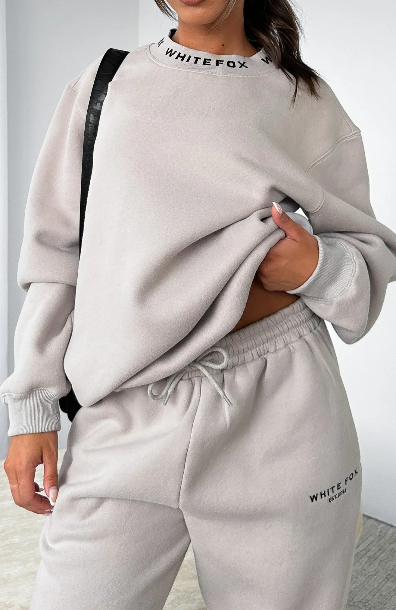 Jackets & Blazers | White Fox Boutique Put It On Repeat Oversized Sweater Lunar grey