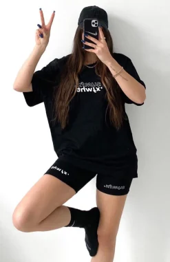 Shorts | White Fox Boutique Real Games Bike Shorts black