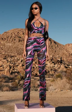 Pants | White Fox Boutique Rhythm Of The Night Pants Intergalactic multi