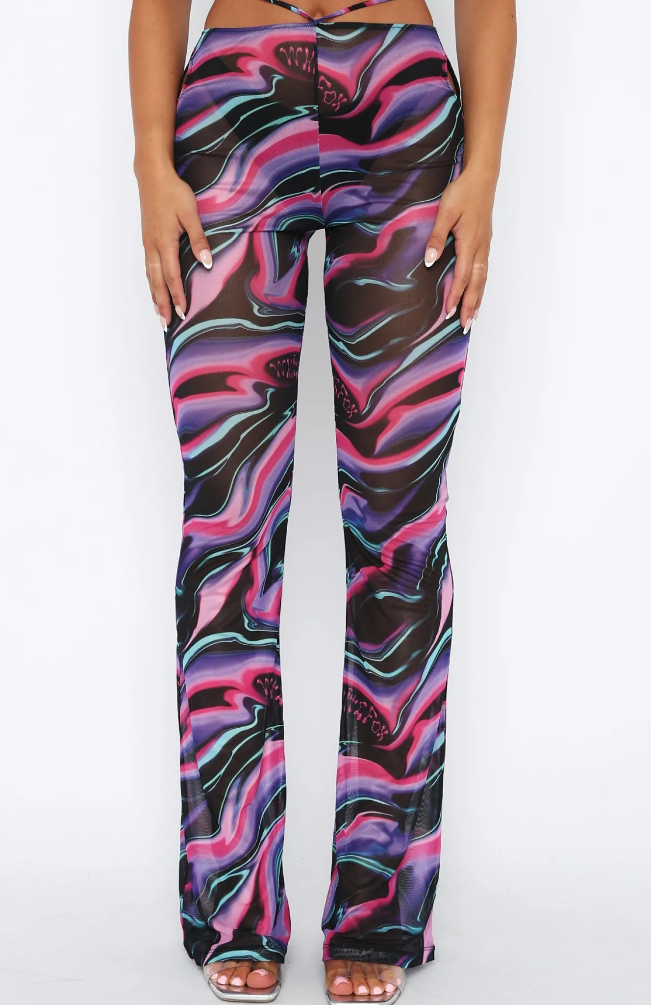 Pants | White Fox Boutique Rhythm Of The Night Pants Intergalactic multi