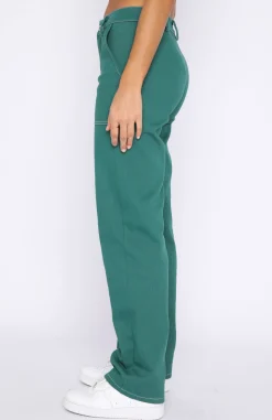 Pants | White Fox Boutique Right Way Pants Forest green