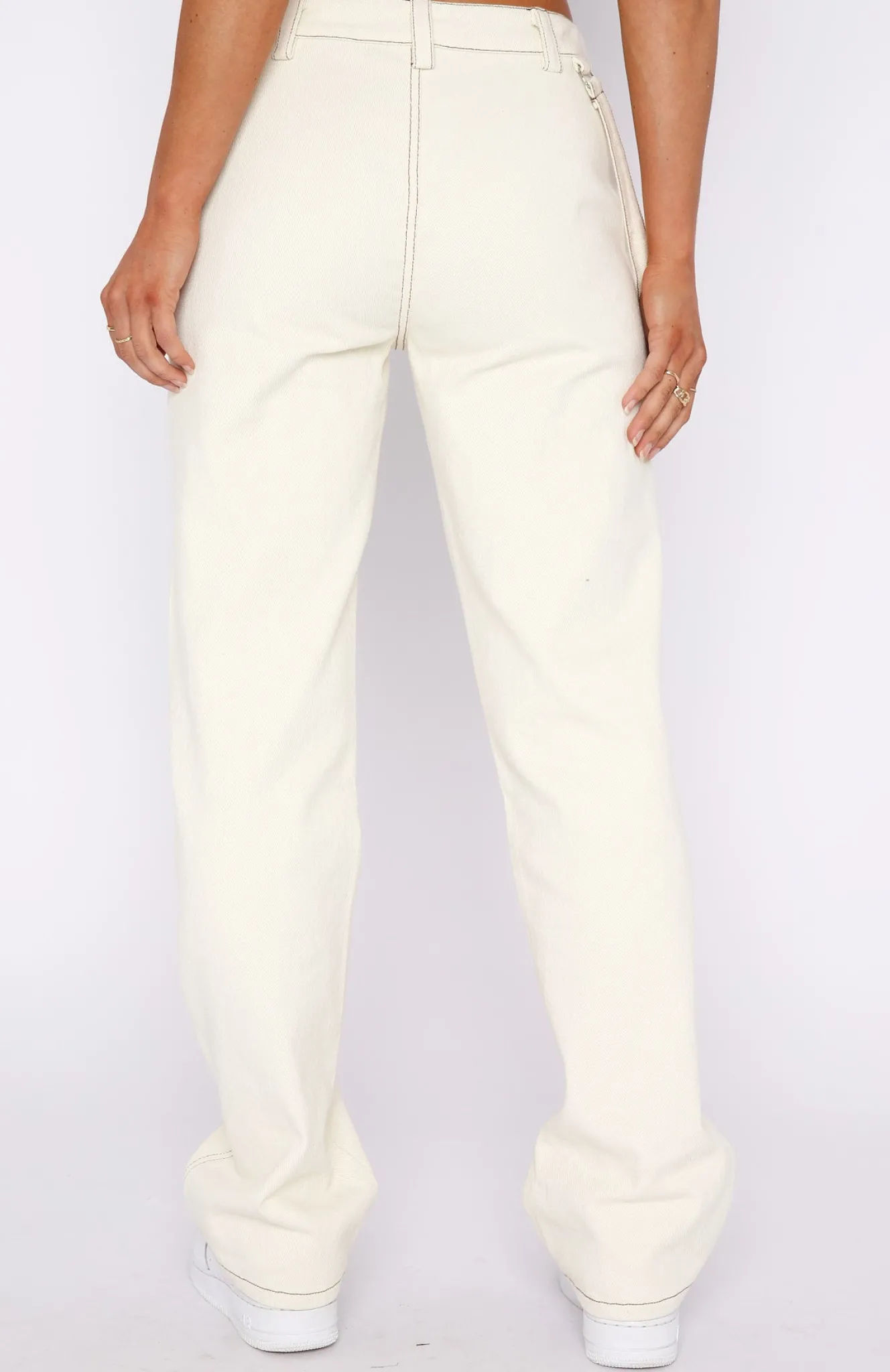 Pants | White Fox Boutique Right Way Pants Off White nude