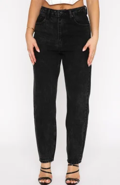 Denim | White Fox Boutique Rock Your Body Boyfriend Jeans Vintage black