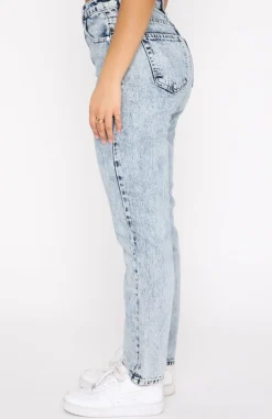 Denim | White Fox Boutique Rock Your Body Boyfriend Jeans Mid blue