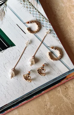 Jewellery | White Fox Boutique Romi Earring Set gold