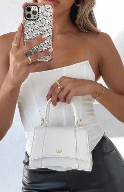 Bags | White Fox Boutique Sapphire Mini Bag white