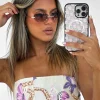 Sunglasses | White Fox Boutique Sarah Sunglasses Gold/Chocolate Fade brown