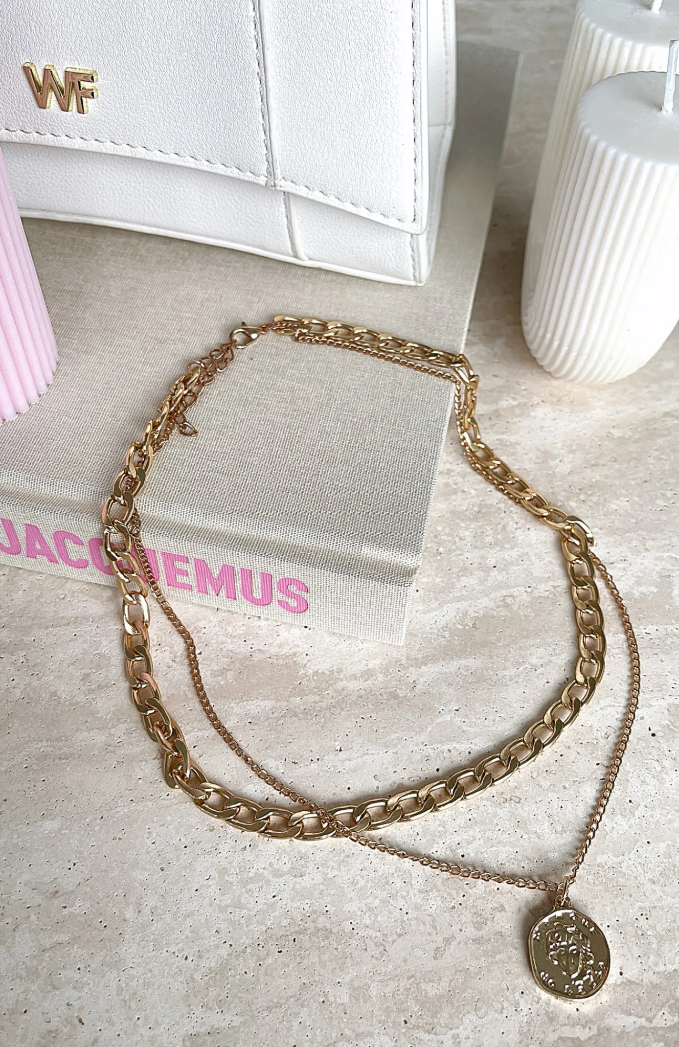 Jewellery | White Fox Boutique Sasha Necklace gold