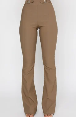 Pants | White Fox Boutique Satisfy Me Pants Mocha brown