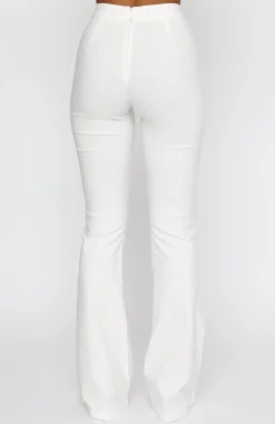 Pants | White Fox Boutique Satisfy Me Pants white