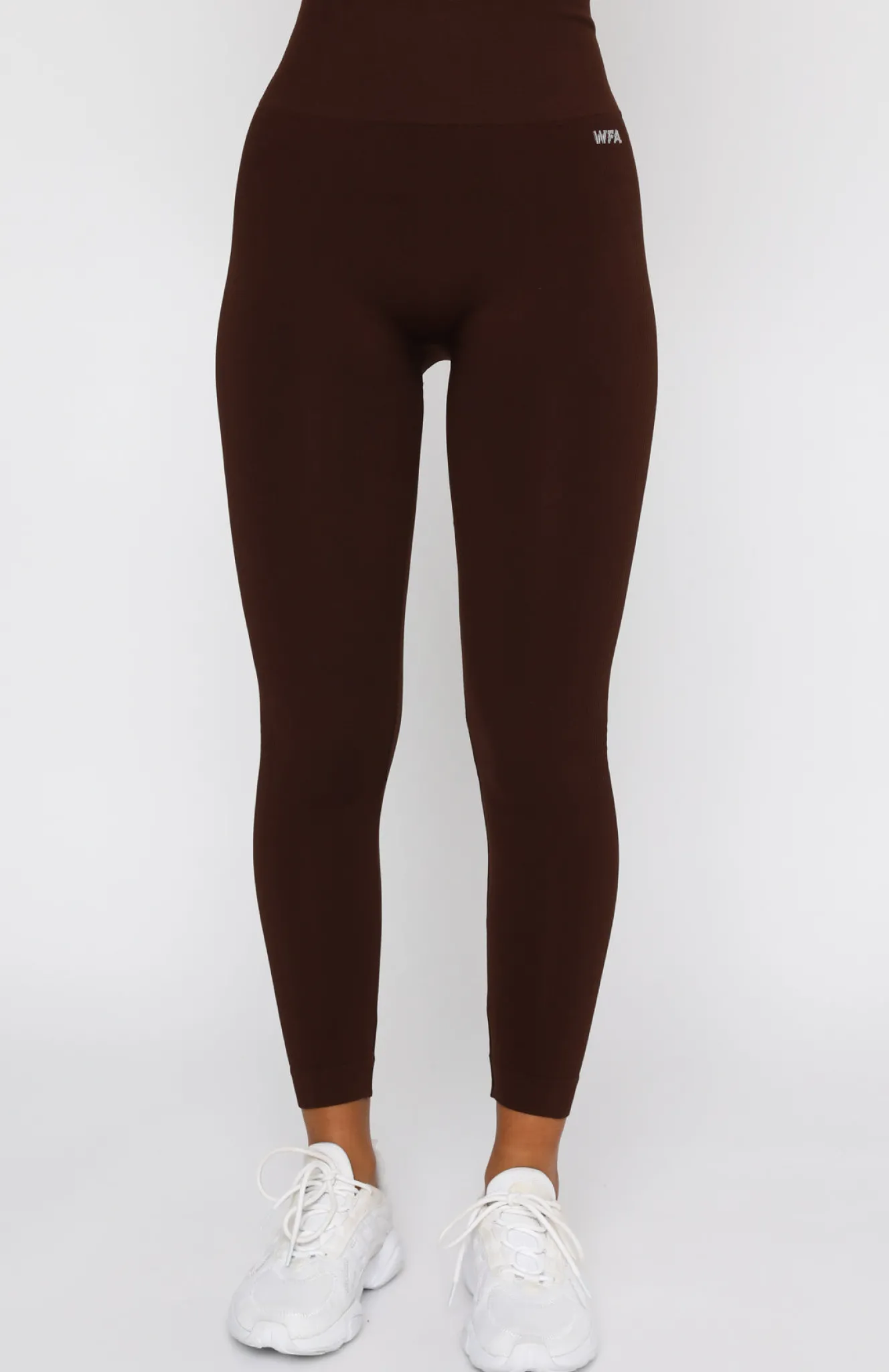 Leggings | White Fox Boutique Seamless High Waisted Leggings Chocolate brown