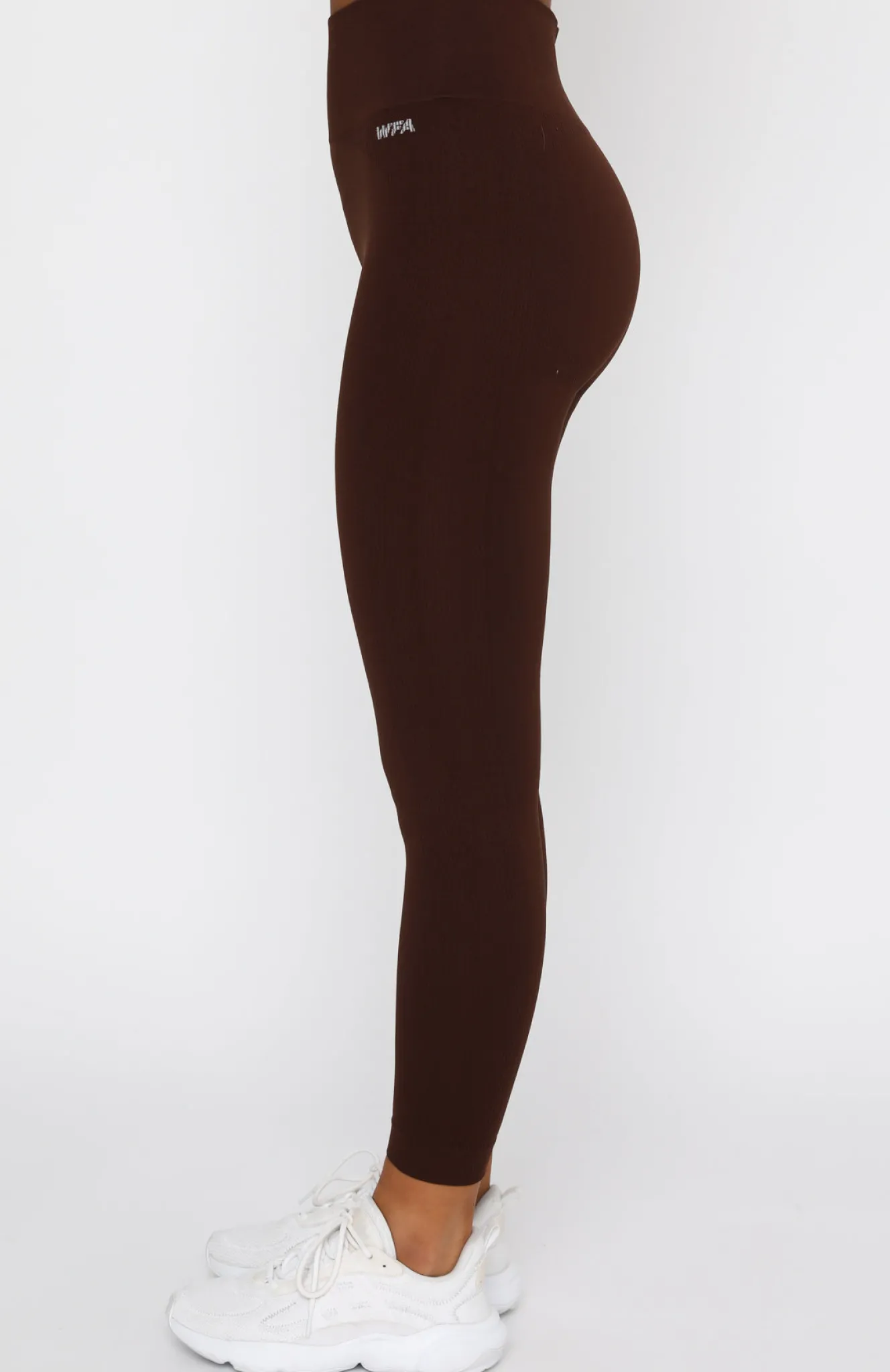 Leggings | White Fox Boutique Seamless High Waisted Leggings Chocolate brown