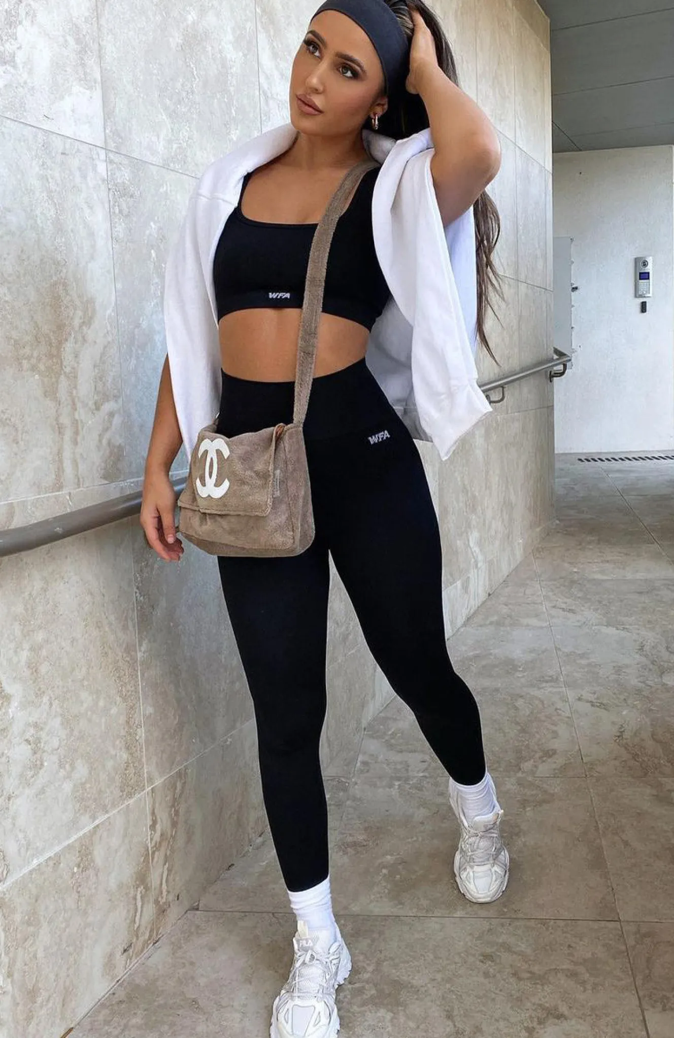 Leggings | White Fox Boutique Seamless High Waisted Leggings black