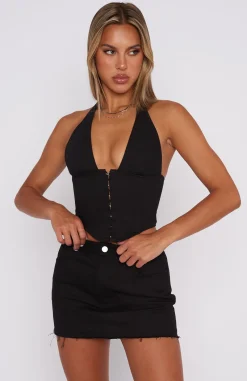 Shirts & Blouses | White Fox Boutique Secret Identity Bustier black
