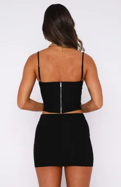 Shirts & Blouses | White Fox Boutique Seems Like Love Bustier black