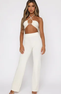 Shirts & Blouses | White Fox Boutique Self Made Crop Cream nude