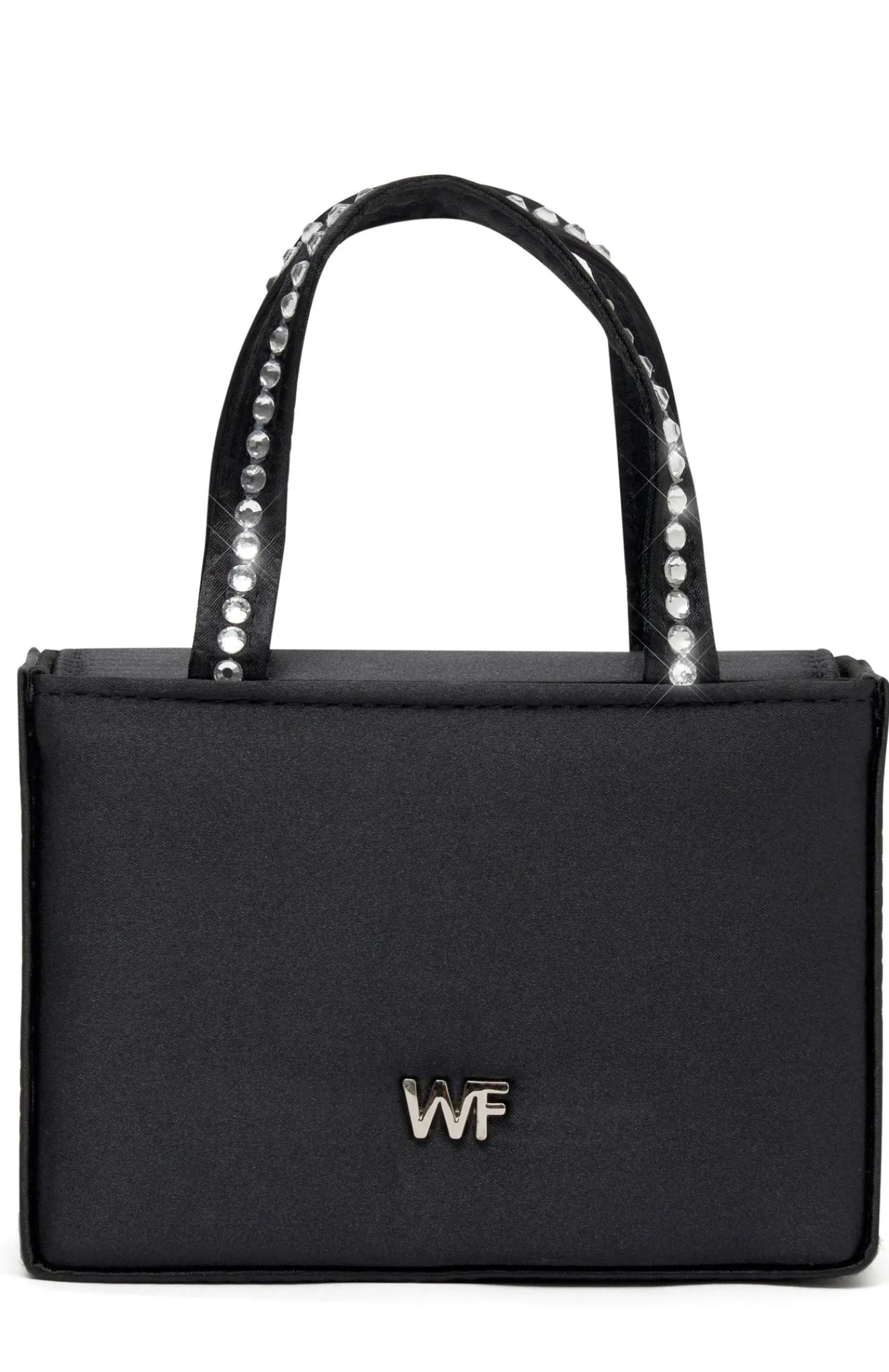 Bags | White Fox Boutique Serena Box Bag Satin black