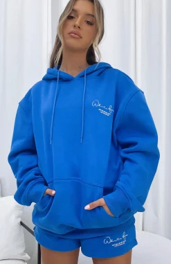 Jackets & Blazers | White Fox Boutique Set The Standard Hoodie Electric blue