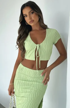 Shirts & Blouses | White Fox Boutique She Dreams Crop Matcha green