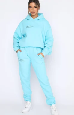 Jackets & Blazers | White Fox Boutique She's A Baddie Hoodie Arctic blue
