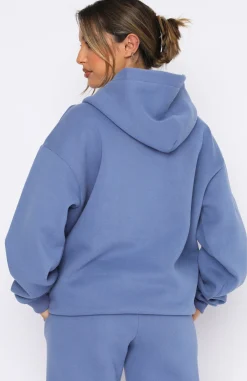 Jackets & Blazers | White Fox Boutique She's A Baddie Hoodie Dusk blue