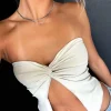 Shirts & Blouses | White Fox Boutique She's A Day Dreamer Crop Stone nude