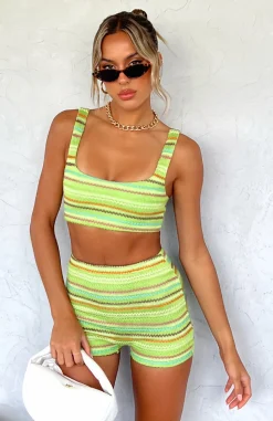 Shorts | White Fox Boutique Show Them Love Booty Shorts green