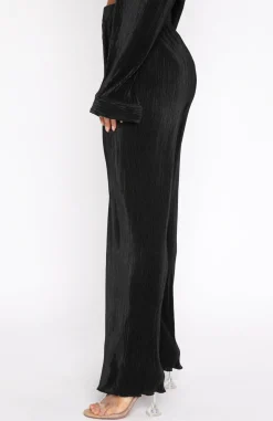Pants | White Fox Boutique Sincerely Yours Pants black