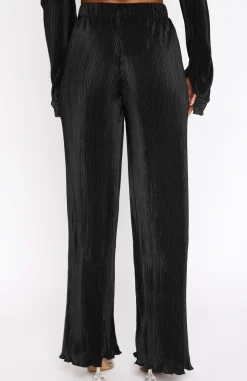 Pants | White Fox Boutique Sincerely Yours Pants black