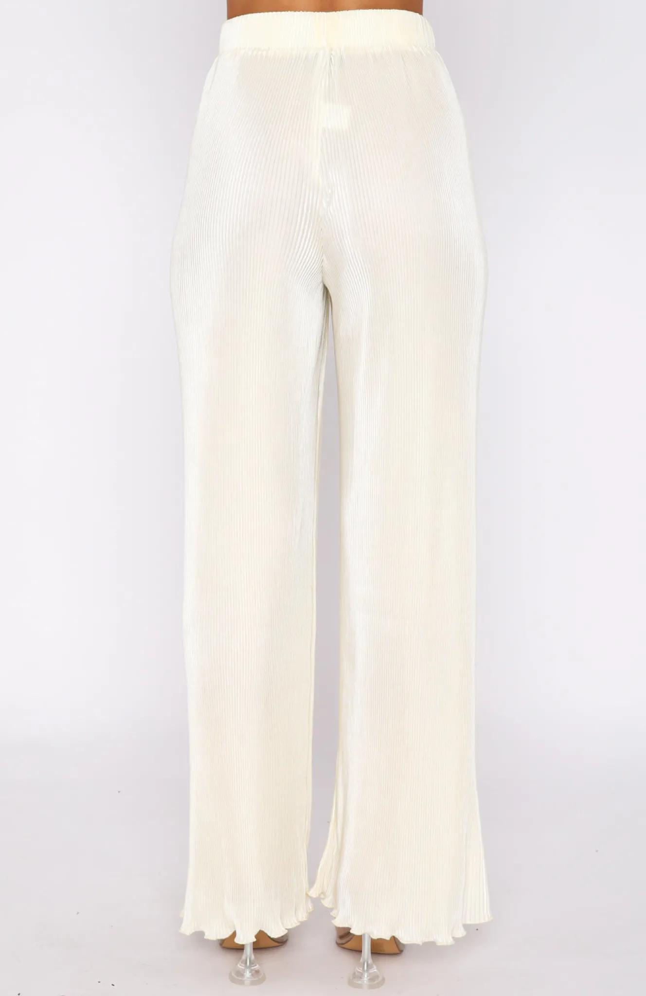 Pants | White Fox Boutique Sincerely Yours Pants Cream white