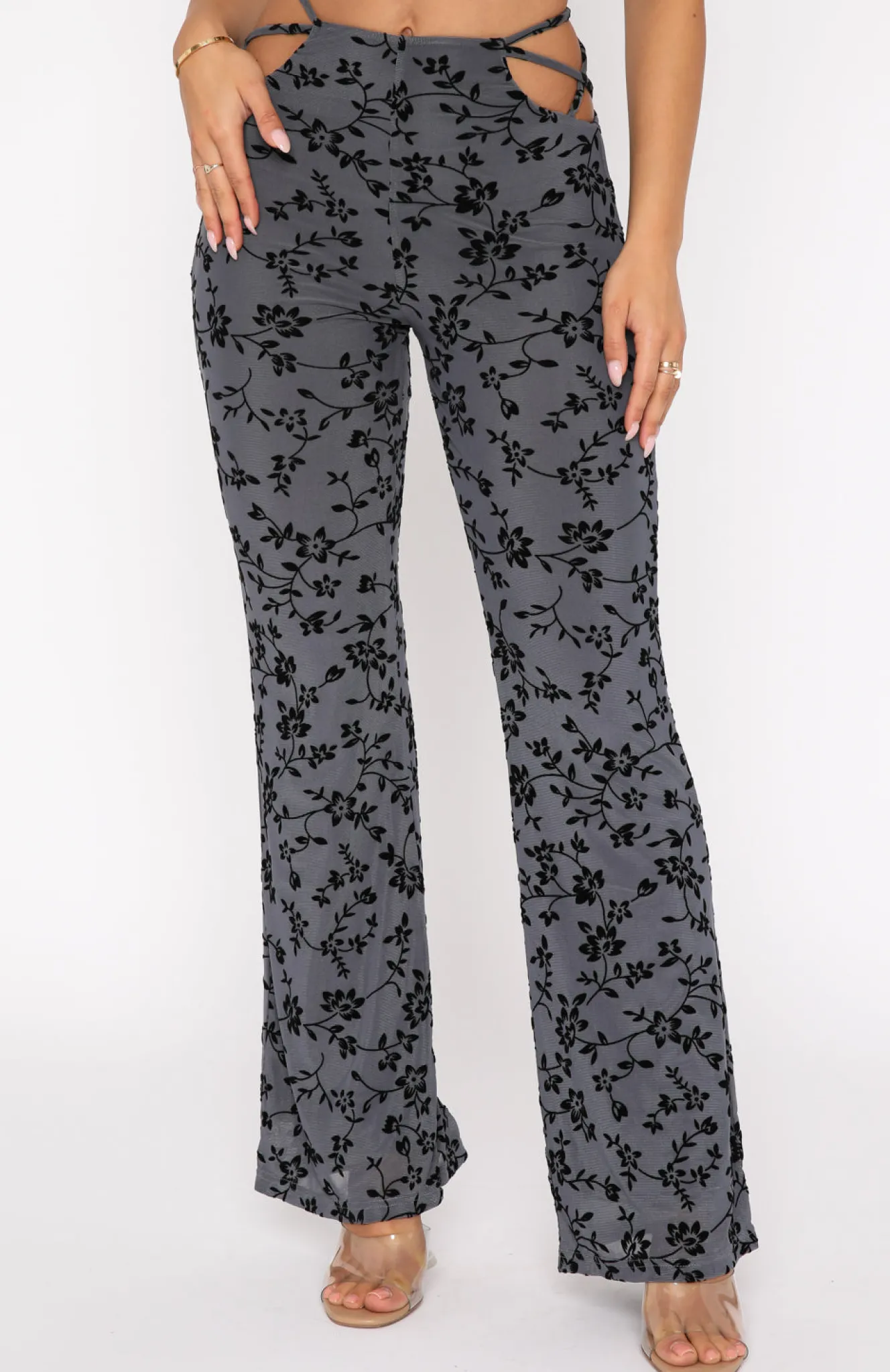 Pants | White Fox Boutique Smooth Operator Pants Charcoal grey