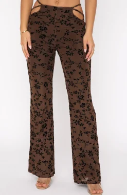 Pants | White Fox Boutique Smooth Operator Pants Chocolate brown