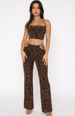 Pants | White Fox Boutique Smooth Operator Pants Chocolate brown