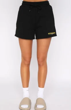 Shorts | White Fox Boutique So Predictable Lounge Shorts black