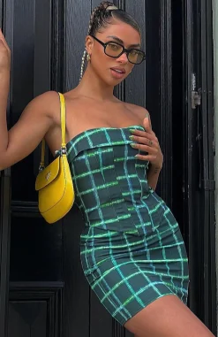 Shirts & Blouses | White Fox Boutique Soft Spot Bustier Plaid green