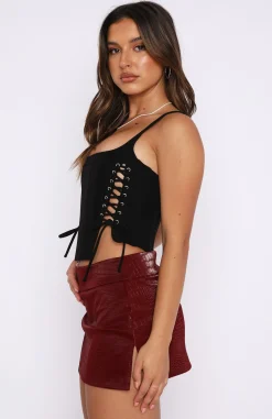 Shirts & Blouses | White Fox Boutique Some Like It Hot Bustier black