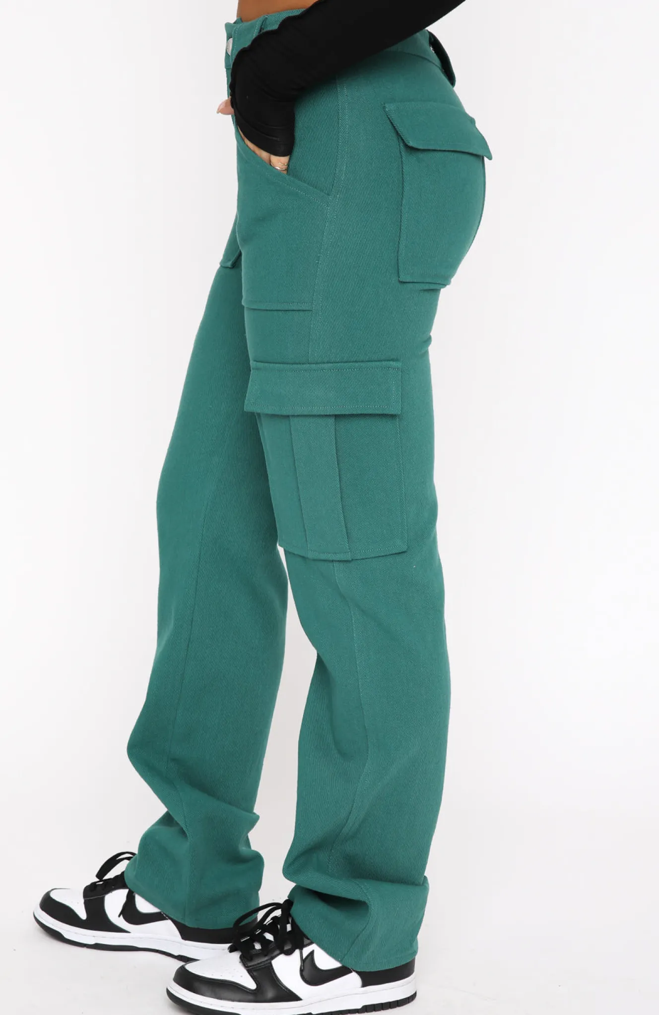 Pants | White Fox Boutique Someone To You Cargo Pants Fern green