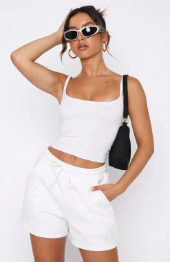 Shorts | White Fox Boutique Sport Series Lounge Shorts Marle grey