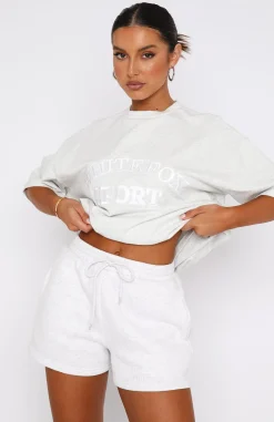 Shorts | White Fox Boutique Sports Edition Lounge Shorts Marle grey